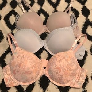 Jessica Simpson 36B Push-Up Bra 3Pack